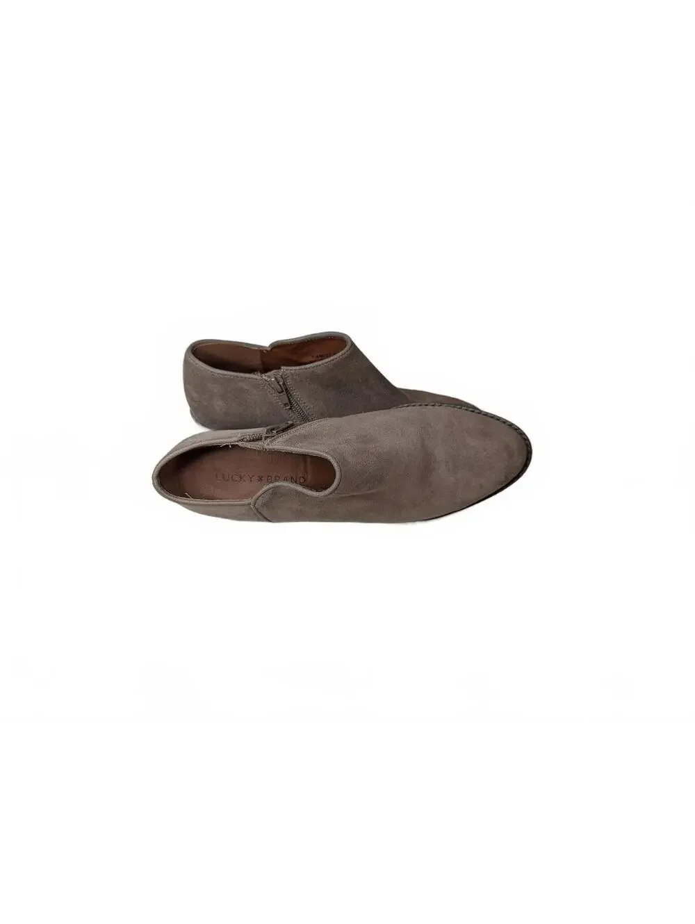 Lucky Brand Women's Faithly Oiled Suede Booties, Size 7.5